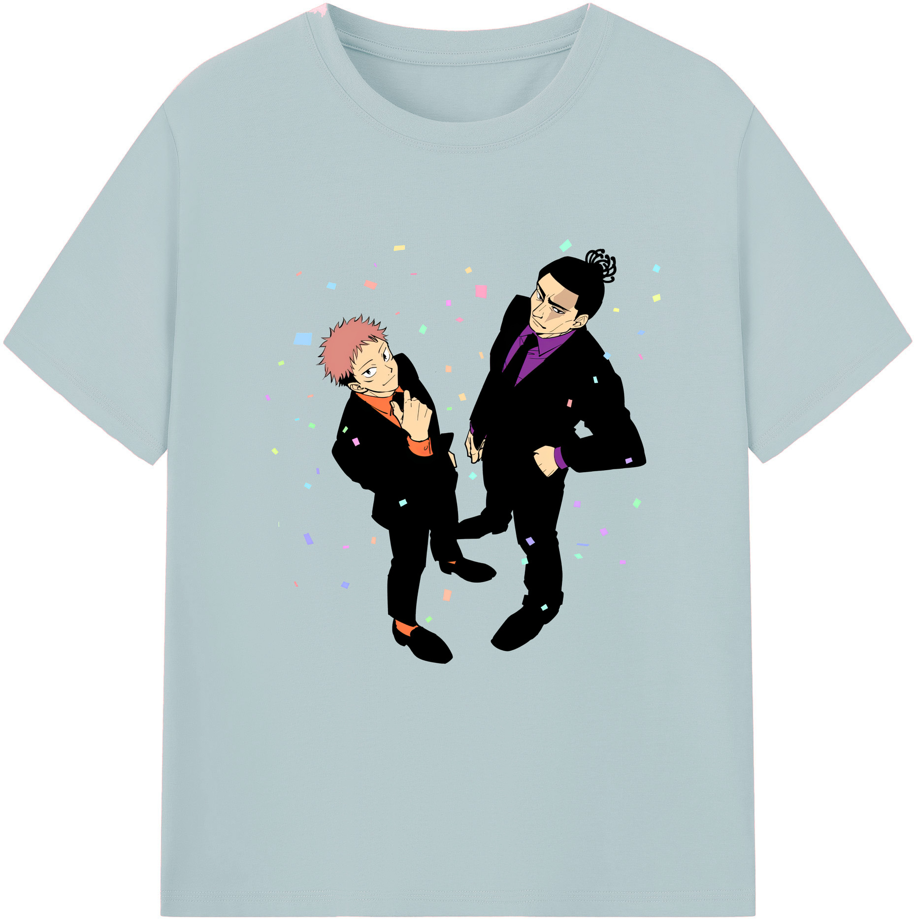 （画像用） 呪術廻戦 Jujutsu Kaisen 綿100％半袖Tシャツ（フロントプリント）